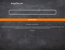Tablet Screenshot of designfiles.com